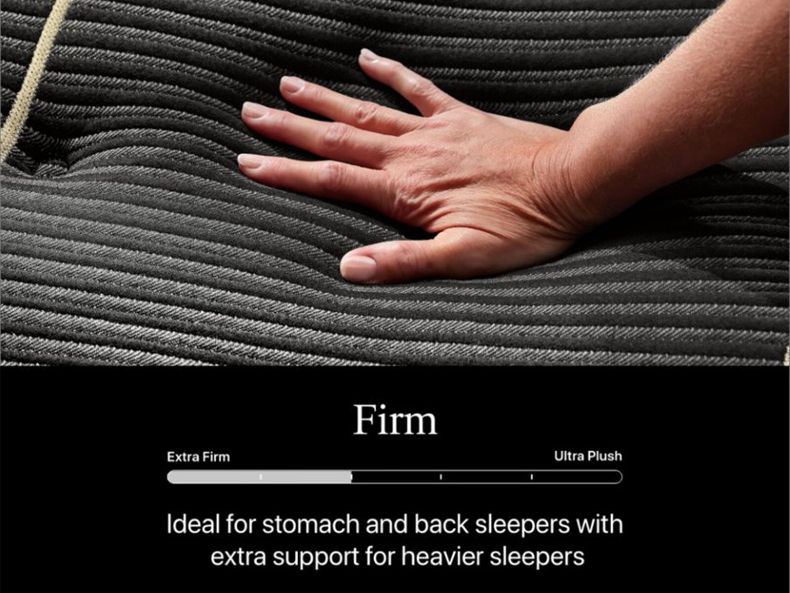 Black® K-Class 15.75" Firm Pillow Top Mattress
